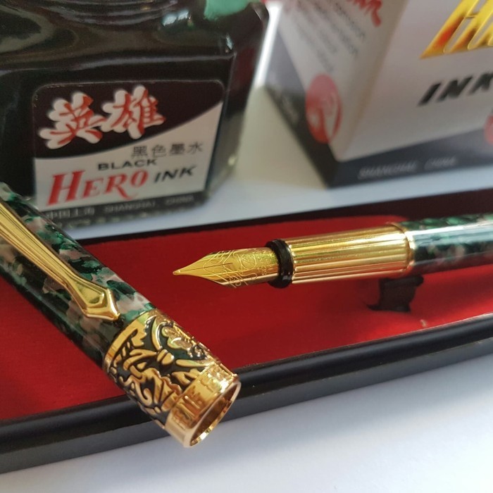 

[Baru] Fountain Pen Eiffel Schmidt.Pena Tinta Isi Ulang.Gratis Tinta Hero Ink Berkualitas