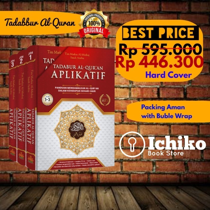 

[Baru] Tadabbur Al-Quran Aplikatif Jilid 123/ Al Kautsar Original Limited