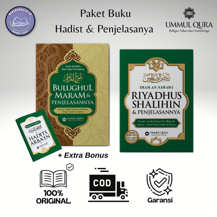

[Baru] Paket Buku Bulughul Maram Riyadhus Shalihin Terbatas