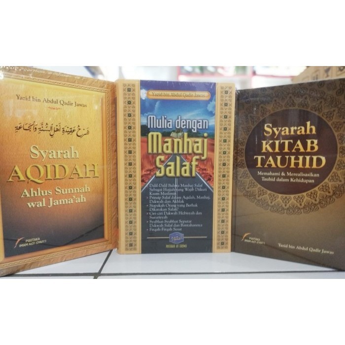 

[Baru] Paket Buku Syarah Aqidah Mulia Dengan Manhaj Salaf Syarah Kitab Tauhid Diskon