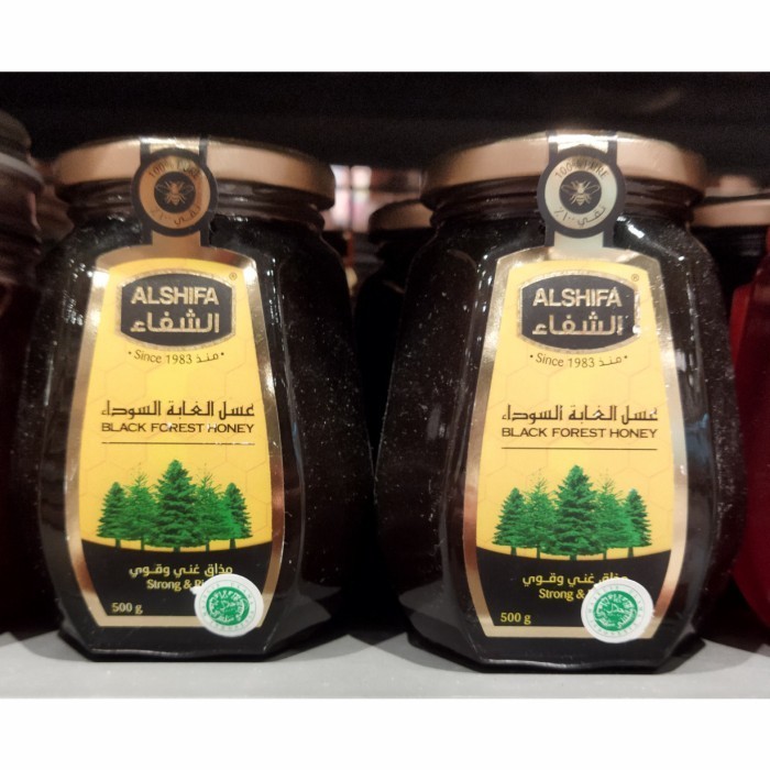 

[COD] Alshifa Black Forest Honey 500Gr Berkualitas