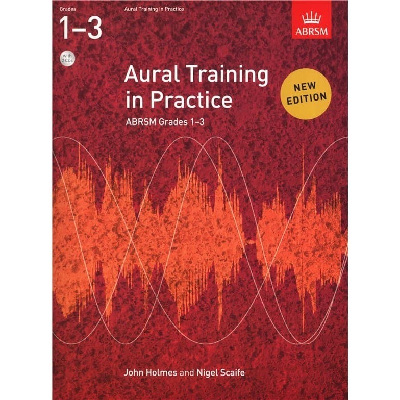 

[Baru] Buku Piano Abrsm Aural Training In Practice Book 1 Grade 1 - 3 2 Cd Terbaru