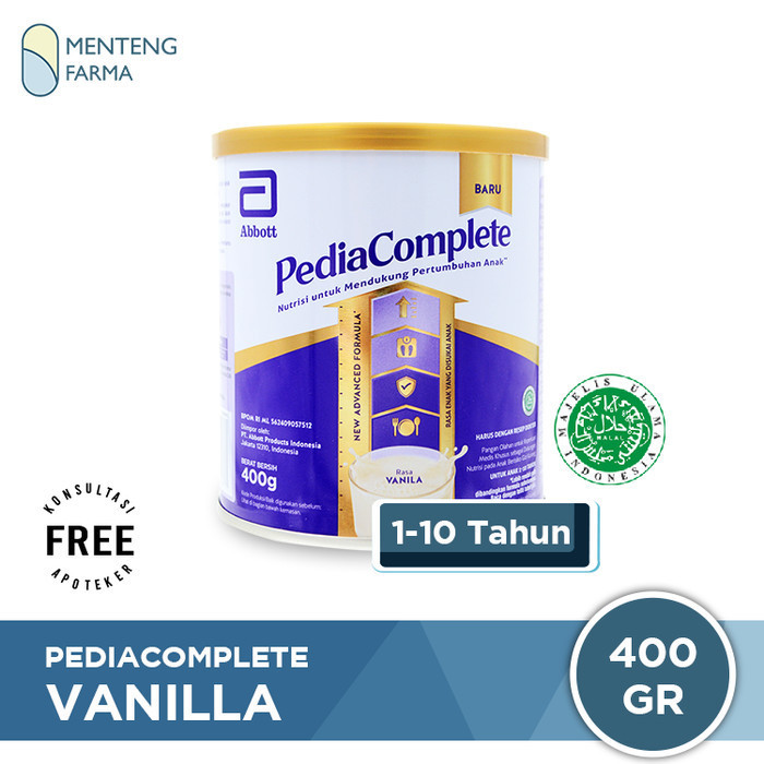 [COD] Pediasure Complete Vanila 400 Gram - Susu Formula Anak Malnutrisi Terbatas
