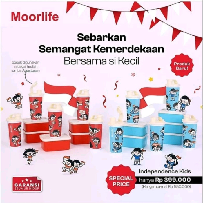 [COD] Morlife Wonder Kids Set20Pcs Diskon