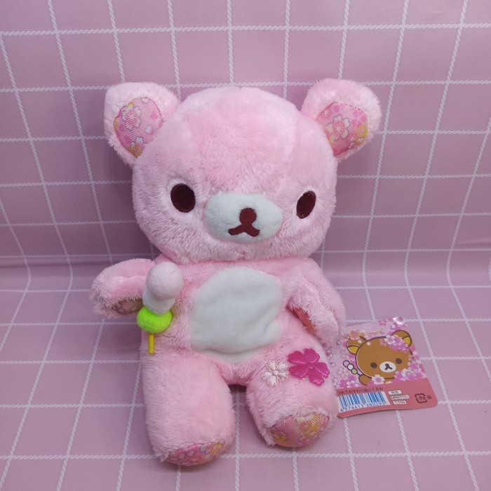 [COD] Boneka Rilakkuma Sakura Edition Original Summer Pink Berkualitas
