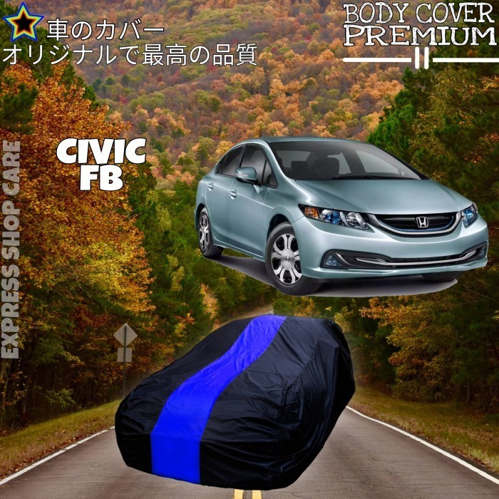 [Ori] Sarung Mobil Civic Fb List Single Biru Cover Civic Fb Premium Berkualitas