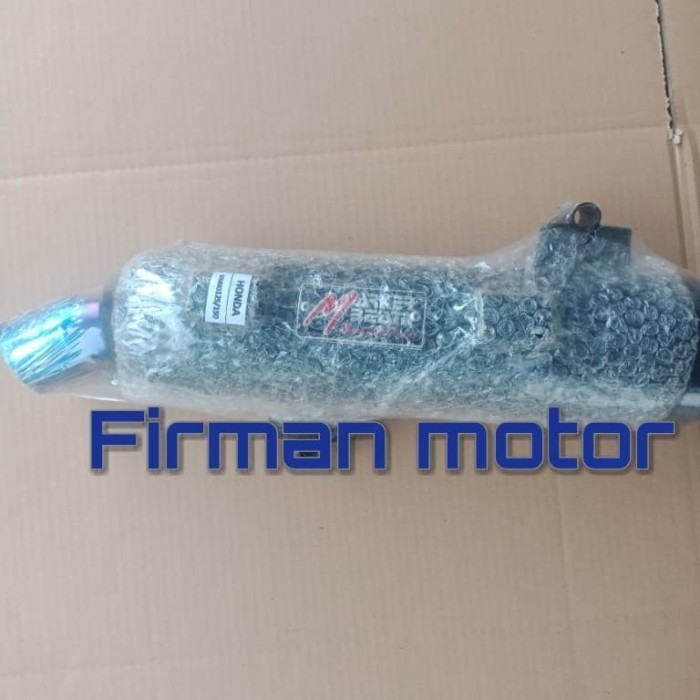 ✅New Ori Knalpot Standar Racing Bobokan Vario 125 150 Led Limited