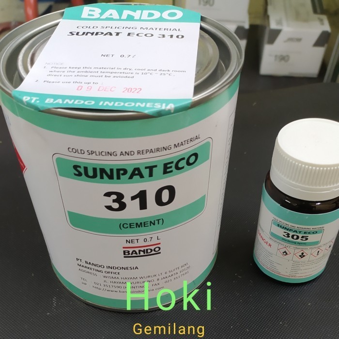 ✅Sale Lem Karet Conveyor Bando Sunpat Eco 310 Diskon
