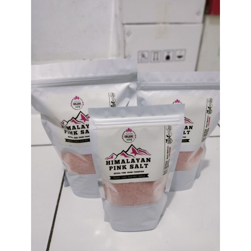 

Garam Himalaya Pink Salt Organic // Original Premium Asli 250gr NON GMO
