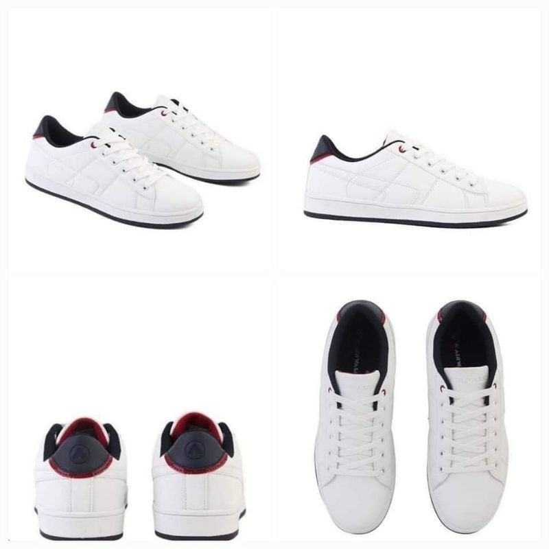 SALEEE 100% Original Airwalk Rashad White Men's Sneakers Shoes Kode Produk : AIWX22F0401W