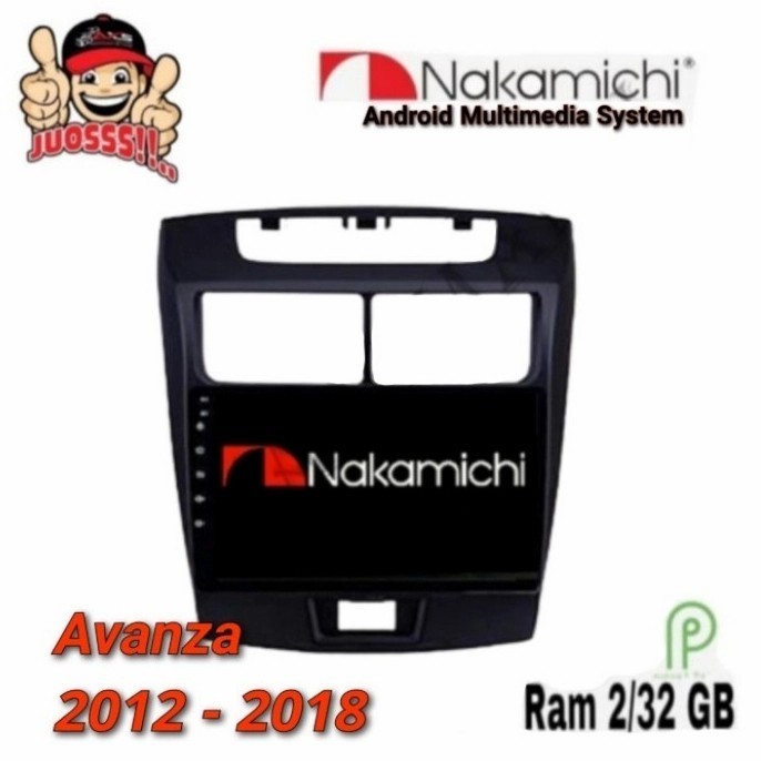 ✨Ori Nakamichi Double Din Android New Avanza / Xenia Terbaru