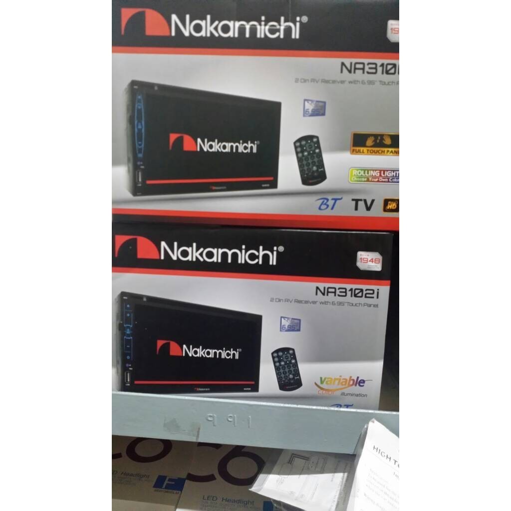 [Baru] Doble Din Nakamichi Na3100I/Na3102I Diskon