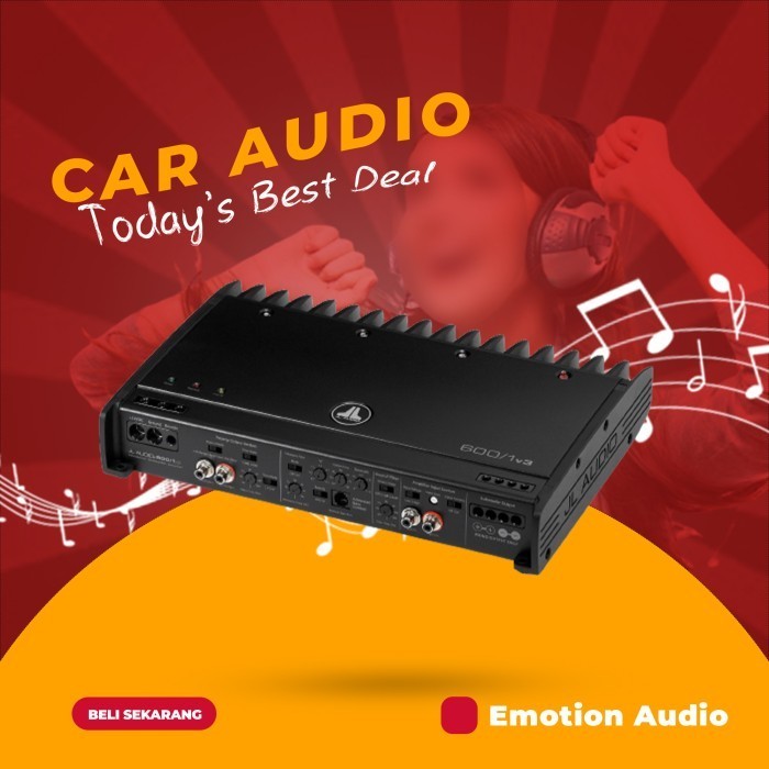 [Baru] Power Amplifier Jl Audio 600 1V3 - Monoblock Diskon