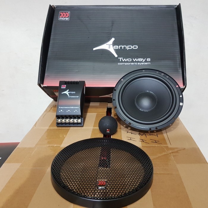 [Baru] Speaker Morel Tempo Split 2 Way Terbatas