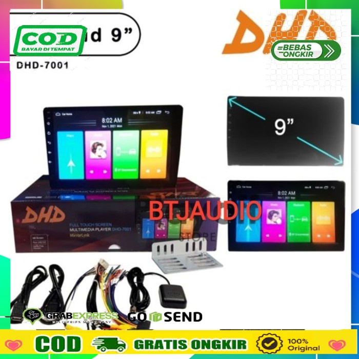 ✨Ori Head Unit Tape Tv Mobil Double Din Android Oem Honda Mobilio Brio Brv Terbaru