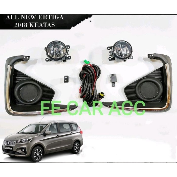 [New] Foglamp Lampu Kabut All New Ertiga 2018 2019 2020 2021 Ga Gl Gx Berkualitas
