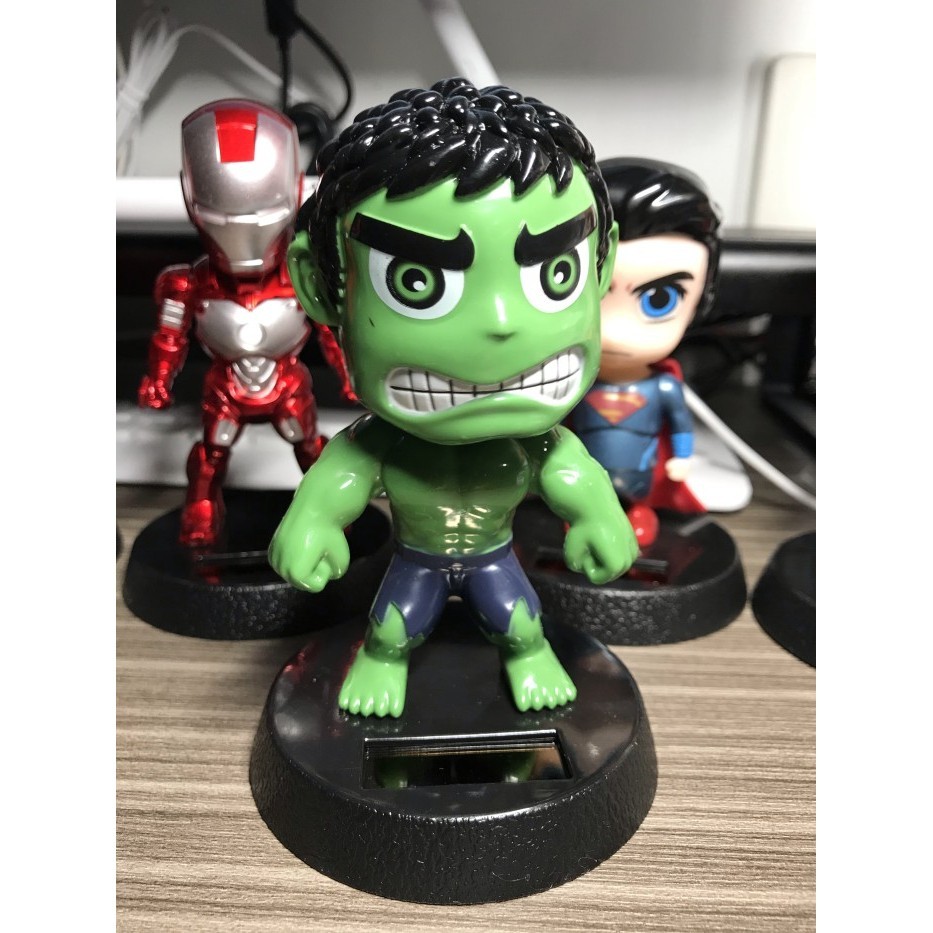 PAJANGAN SOLAR HIASAN DASHBOARD MOBIL SUPERHERO - ANIME / MARVEL / DC