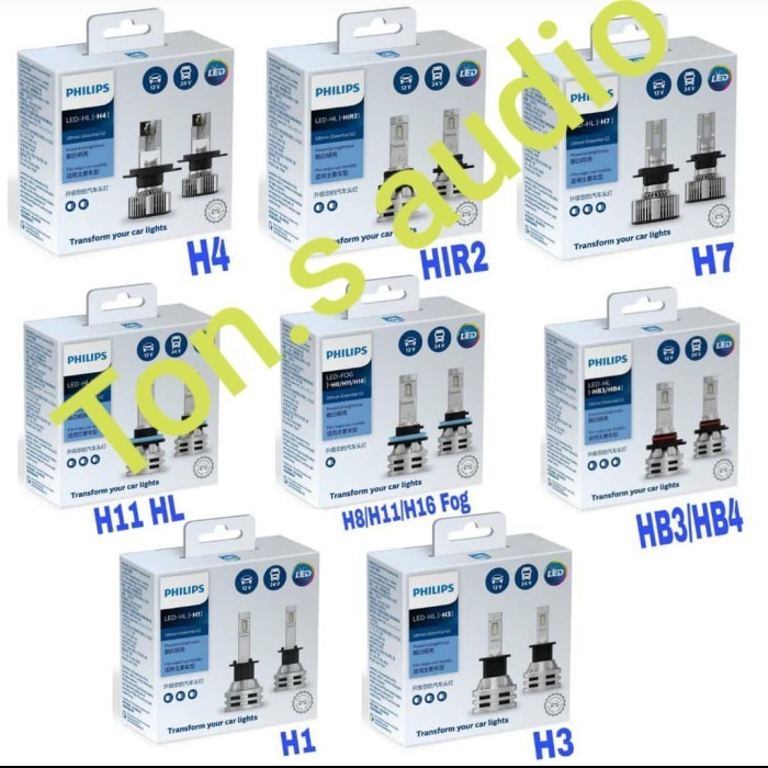 [New] Lampu Led Philip H4H11Hb3Hb4.Original Limited