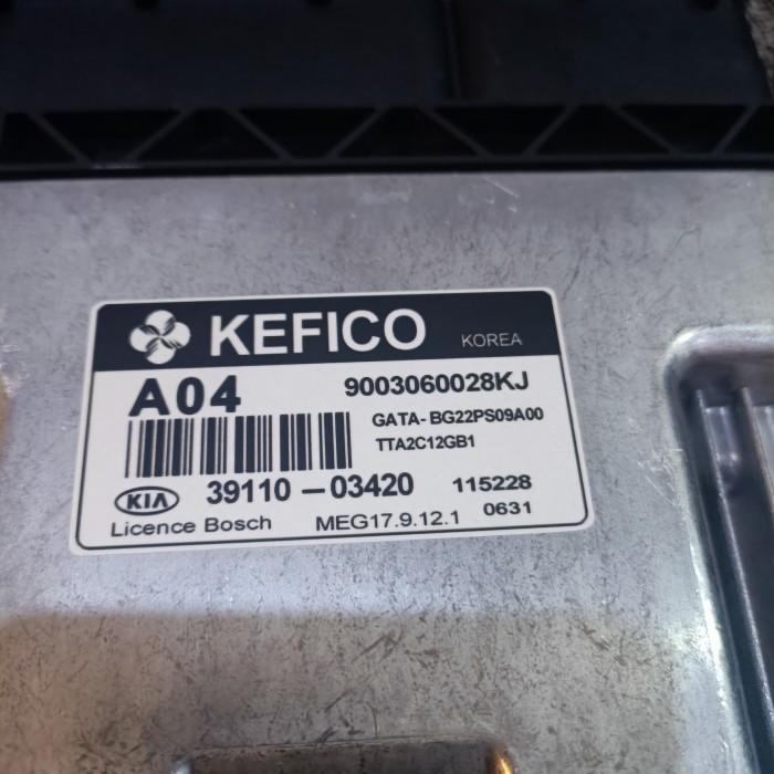 [New] Ecu Kia All New Picanto 39110-03420 Kode A04 Garansi Limited