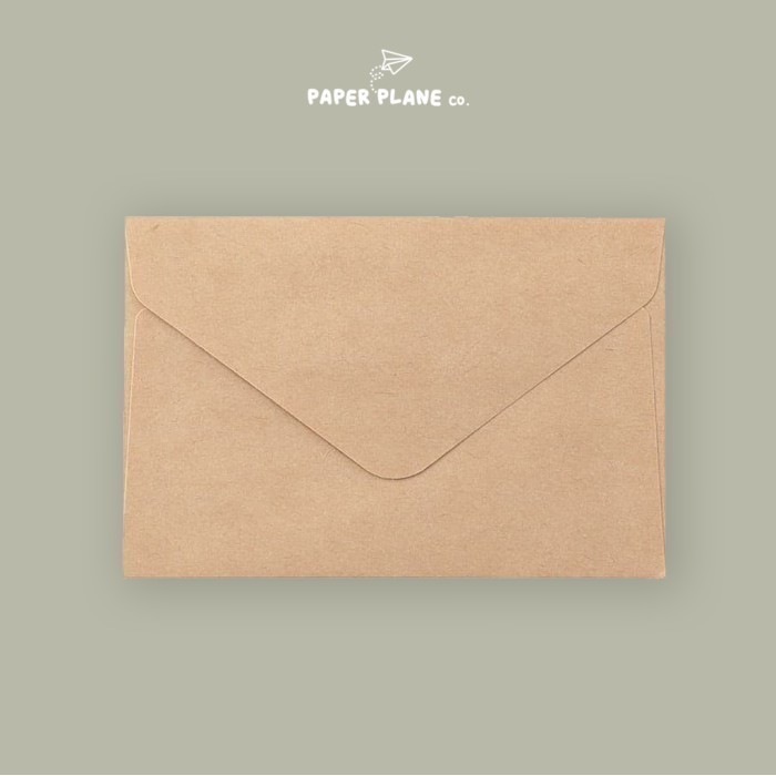 

Paket Kartu Amplop Ucapan Kosong Premium " Garden