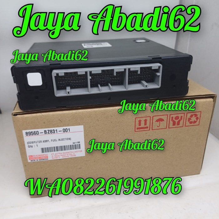 [New] Ecu Komputer Computer Engine All New Xenia 1.0 1000Cc 89560-Bz831 Asli Diskon