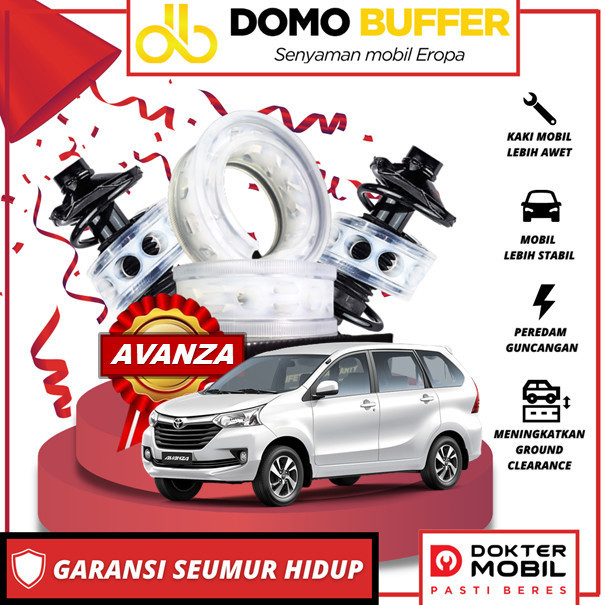 [Original] Domo Buffer Mobil Avanza Peredam Guncangan Spring Buffer Original Terbatas
