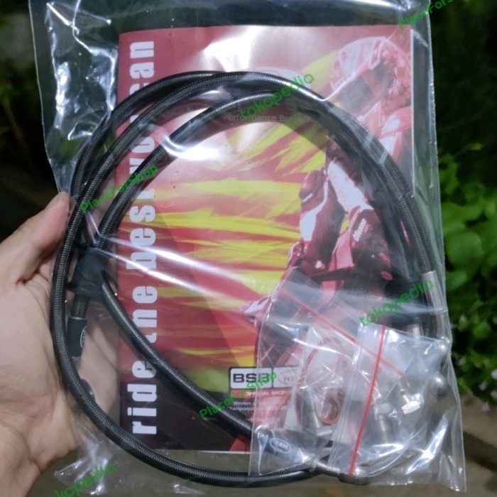 ✅Baru Selang Rem Hel Kawasaki Ninja Zx25R Non Abs Original Zx-25R Berkualitas