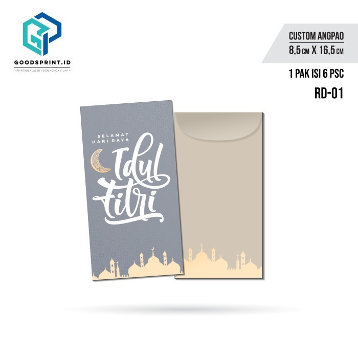

Amplop Lebaran Idul Fitri - Ramadhan Ukuran Besar Tidak Dilipat Rd-01