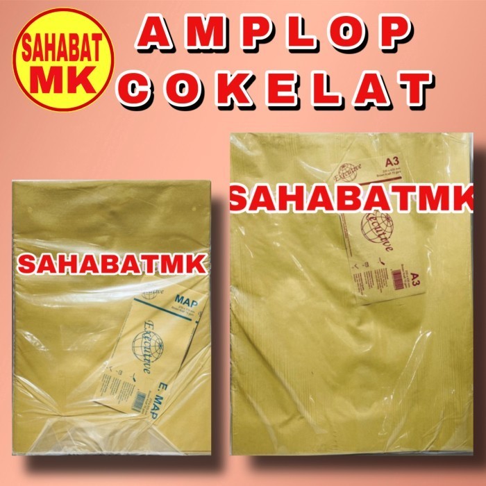 

Amplop Samson Map A3 / 1 Pack Isi 100 Lembar