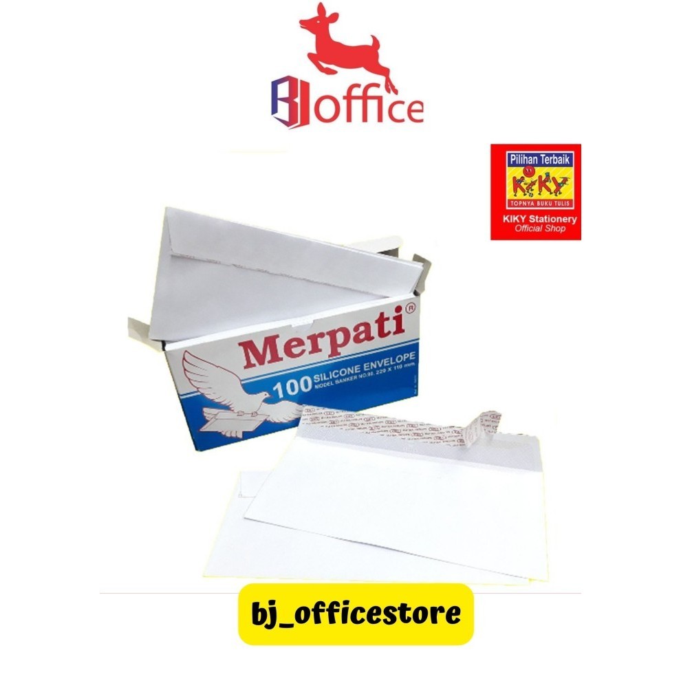 

Amplop Merpati No. 90 - 70 Gram Sile Perekat - 100 Amplop/
