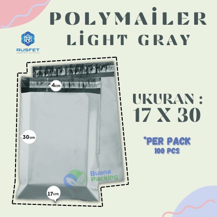 

Polymailer Light Gray - Amplop Plastik Packing Online Shop Perpack