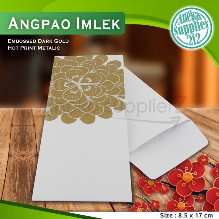 

Angpau Merah - Angpao Imlek - Amplop Imlek Emas 6 Pcs