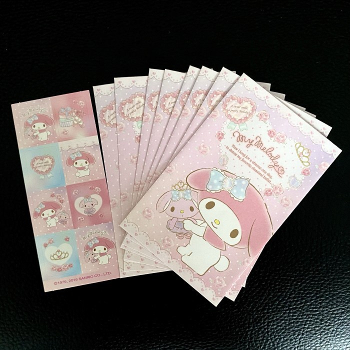

Amplop Ampao Isi 8 My Melody Sanrio Original