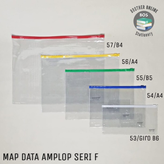 

S Map Data Amplop/Pouch/Dompet/Tas Kosmetik/Tempat Make Up/Travel