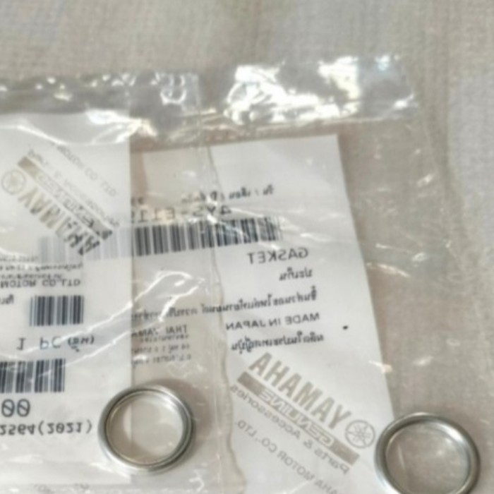 ORI 4YS-E1198-00 RING BAUT TAP OLI BAWAH YAMAHA MIO,SPORTY,SCORPIO, ( YAMAHA JP GROUP )