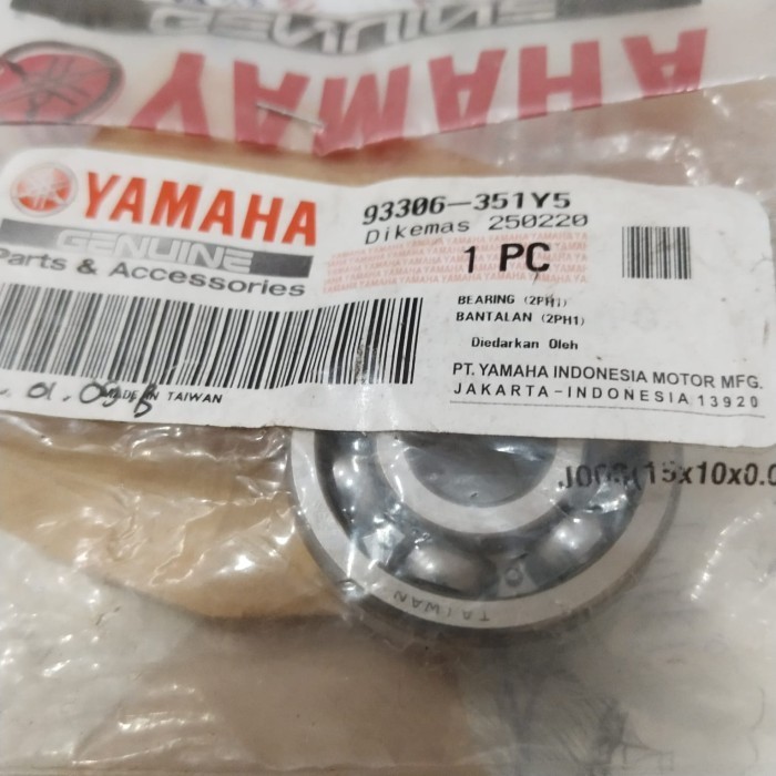 ORI 93306-351Y5 BEARING LAHER GEAR GARDAN AEROX ( YAMAHA JP GROUP )