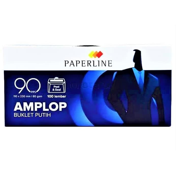 

Amplop 90 Paperline Polos Putih Isi 100 Lembar