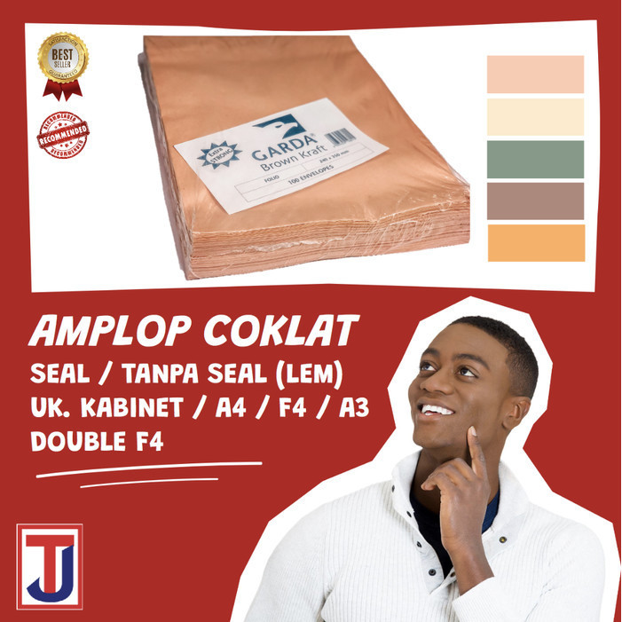 

Amplop Folio F4 A4 Merek Garda/ Jaya Isi 100 Lembar