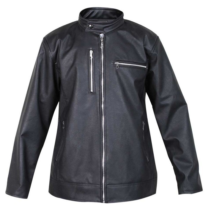 ZEINTIN - JAKET WANITA KULIT SINTETIS WANITA JAKET MOTOR KASUAL HG