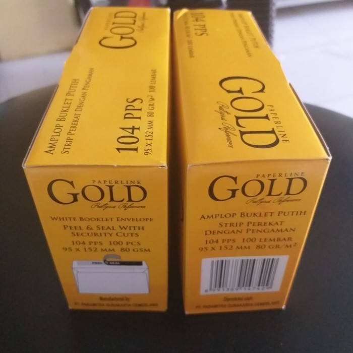 

Amplop Paperline Gold 104