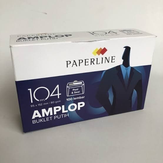 

Amplop Paperline 104 Pps 95X152 Mm Putih