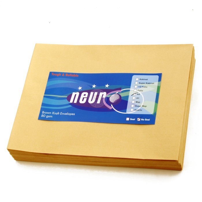 

Amplop Ukuran A4 Neuro 30 X 22 Cm
