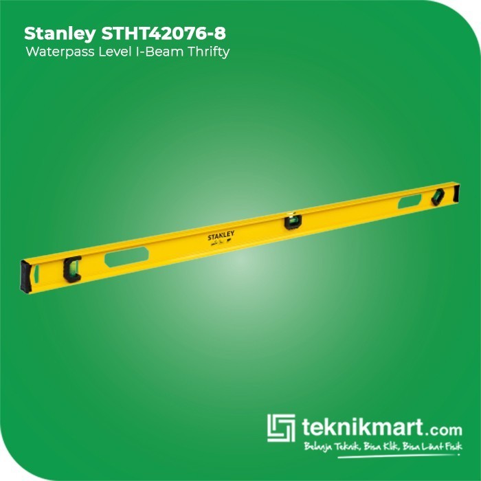 ✨Baru Stanley Waterpass Level I-Beam Thrifty W/ 3Vials 48/120Cm Stht42076-8 Limited