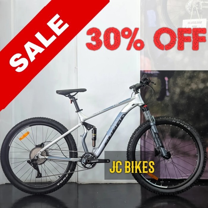 Terbaru Sepeda Gunung Mtb Fullsus Avand Factor One By United 27,5" Hidrolik Promo Terlaris