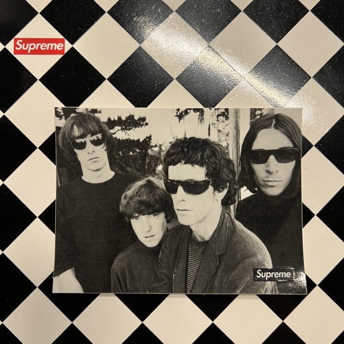 

Supreme Velvet Underground Group Sticker Original