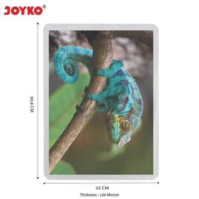 Terbaru Joyko Laminating Film / Mika laminating LF100-2231 ukuran A4 isi 100
