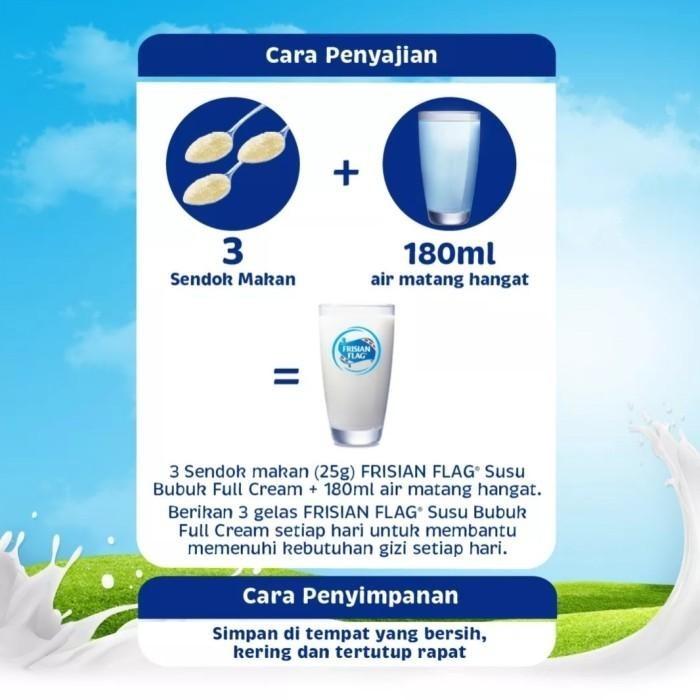 

TERBAIK FRISIAN FLAG PURE FARM FULL CREAM 800 GR