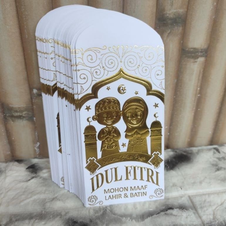 

TIO ANGPAU / AMPLOP LEBARAN CANTIK IDULFITRI EMBOS 2023 KEMASAN ISI 25 LEMBAR MOTIF CAMPUR TERLARIS