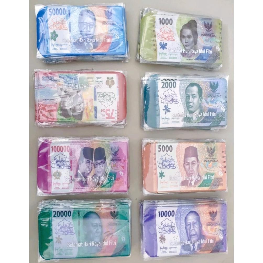

TIO Angpau Lebaran/ Amplop Lebaran "KECIL" Motif Uang TERLARIS