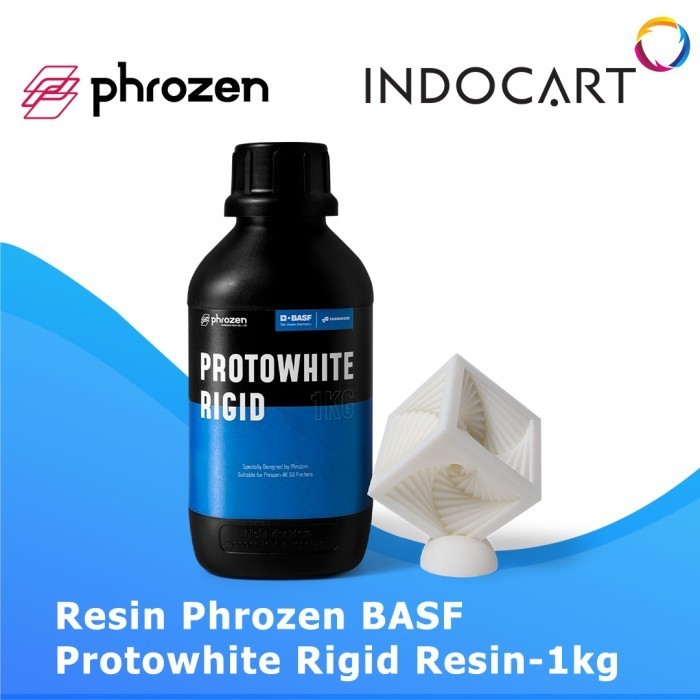 Indocart Tinta Resin Phrozen Basf Protowhite Rigid Resin-1Kg Best